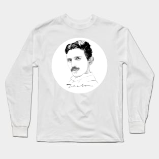 NIKOLA TESLA Long Sleeve T-Shirt